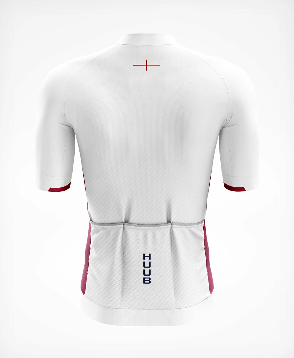 UNISEX England Rugby Short Sleeve Jersey White/Red 2 UNISEX England Rugby Short Sleeve Jersey White/Red - Image 2