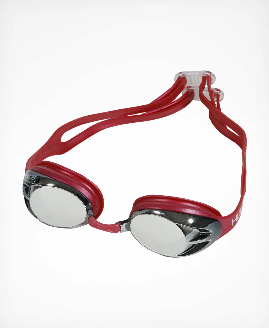 UNISEX Varga Race Goggle - Red With Silver Mirror 2 UNISEX Varga Race Goggle - Red With Silver Mirror - Image 2
