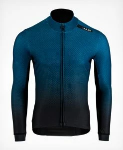 Men's Core 4 Long Sleeve Thermal Jersey Teal - Men's