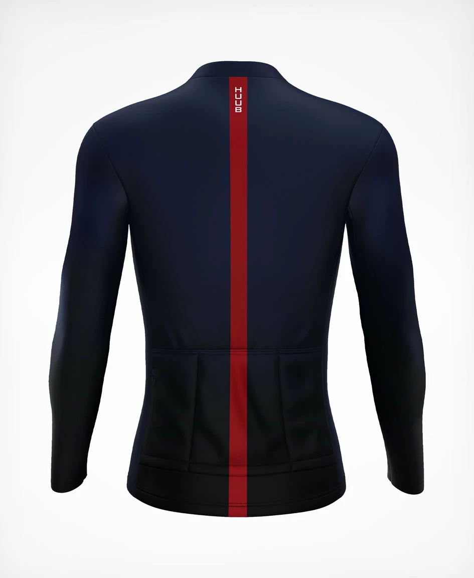 Men's 4882 Thermal Long Sleeve Cycle Jersey - Men's 2 Men's 4882 Thermal Long Sleeve Cycle Jersey - Men's - Image 2