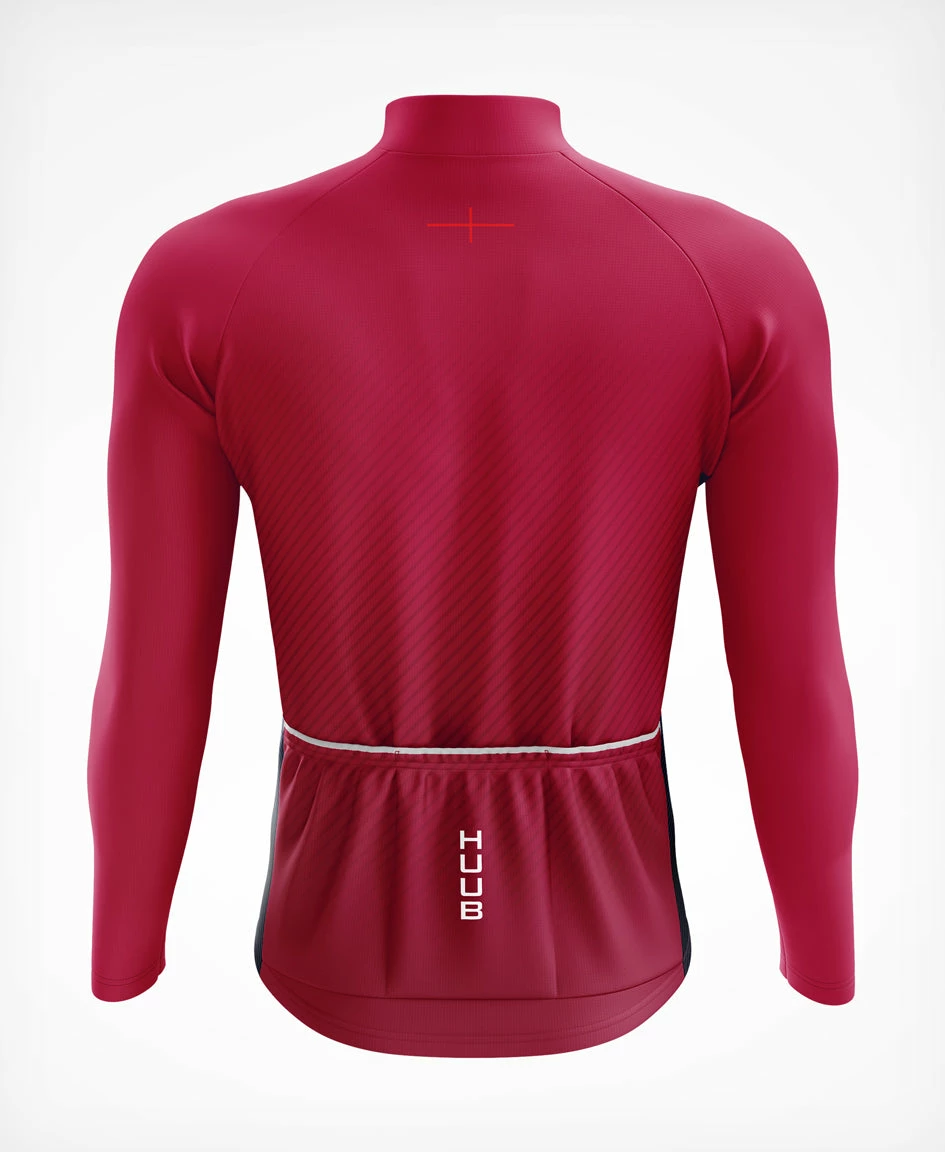 UNISEX England Rugby Long Sleeve Jersey Red/Navy 2 UNISEX England Rugby Long Sleeve Jersey Red/Navy - Image 2