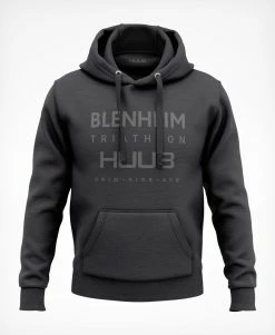 UNISEX Blenheim Triathlon Charcoal Hoodie