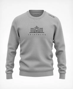 UNISEX Blenheim Triathlon Sweat Shirt Grey