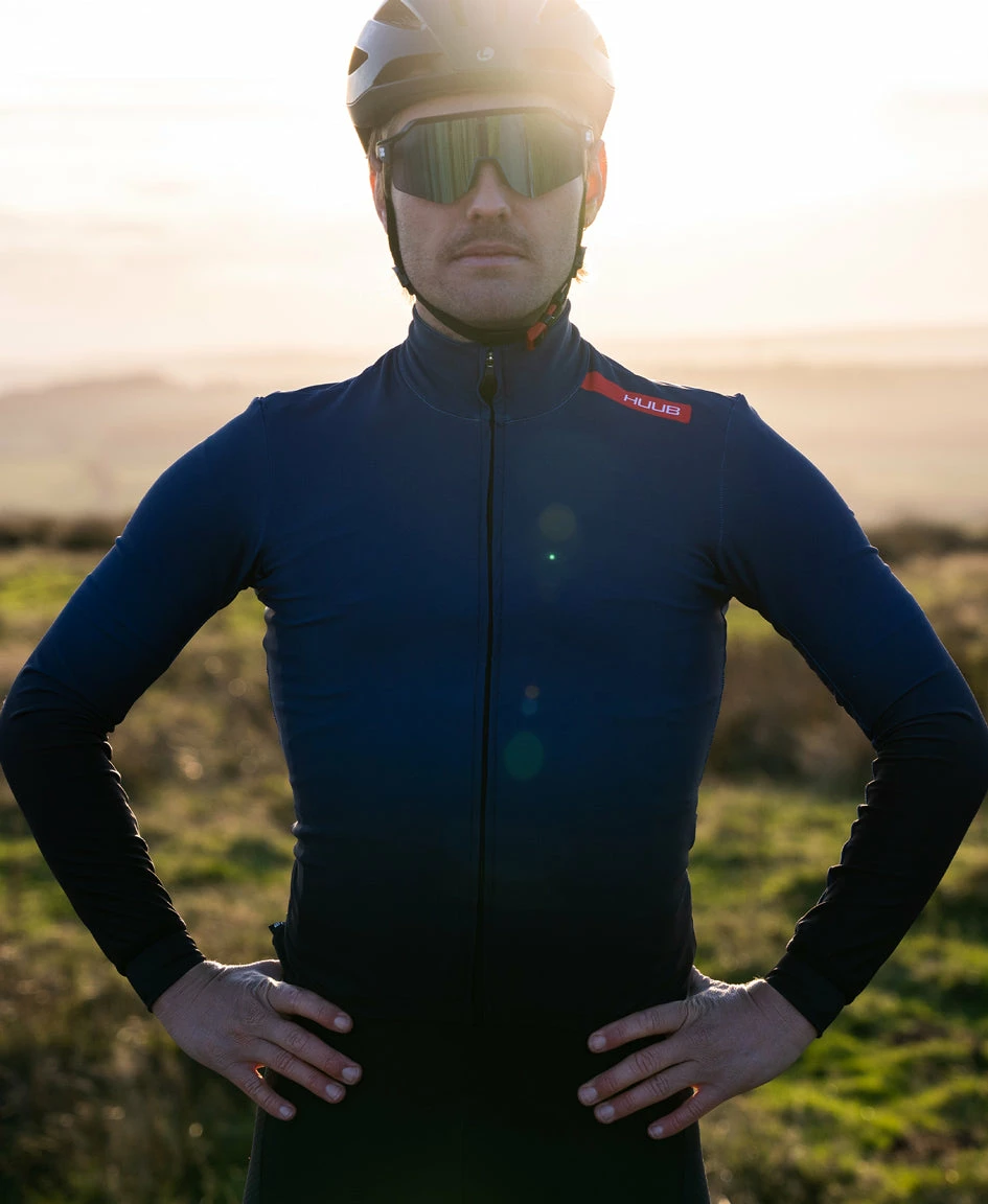 Men's 4882 Thermal Long Sleeve Cycle Jersey - Men's 3 Men's 4882 Thermal Long Sleeve Cycle Jersey - Men's - Image 3