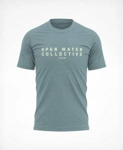 UNISEX Open Water Collective T-Shirt Citadel Blue