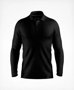 Men's Polo Shirt - Long Sleeve