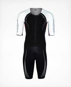 Men's Anemoi+ Aero Tri Suit - Black/White
