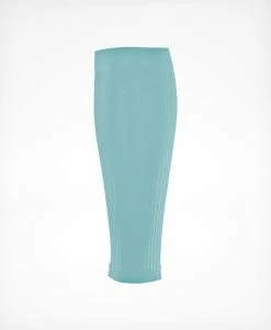 UNISEX DS Compression Calf Sleeve - Aqua 5 UNISEX DS Compression Calf Sleeve - Aqua -Triathlon shop DS Recovery Calf Sleeve Aqua Front