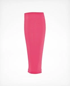 UNISEX DS Compression Calf Sleeve - Pink -Triathlon shop DS Recovery Calf Sleeve Pink Front