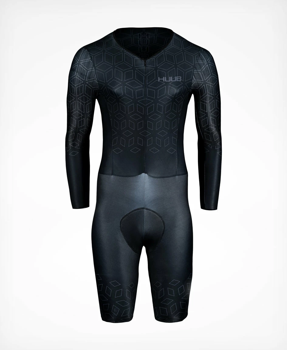Men's Aero TT-Suit - Black/Charcoal 1 Men's Aero TT-Suit - Black/Charcoal