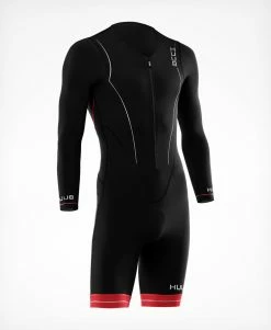 HUUB Design RaceLine Full Sleeve Triathlon Suit - Men's -Triathlon shop RACELINE Full Sleeve Tri Suit Front 45 L