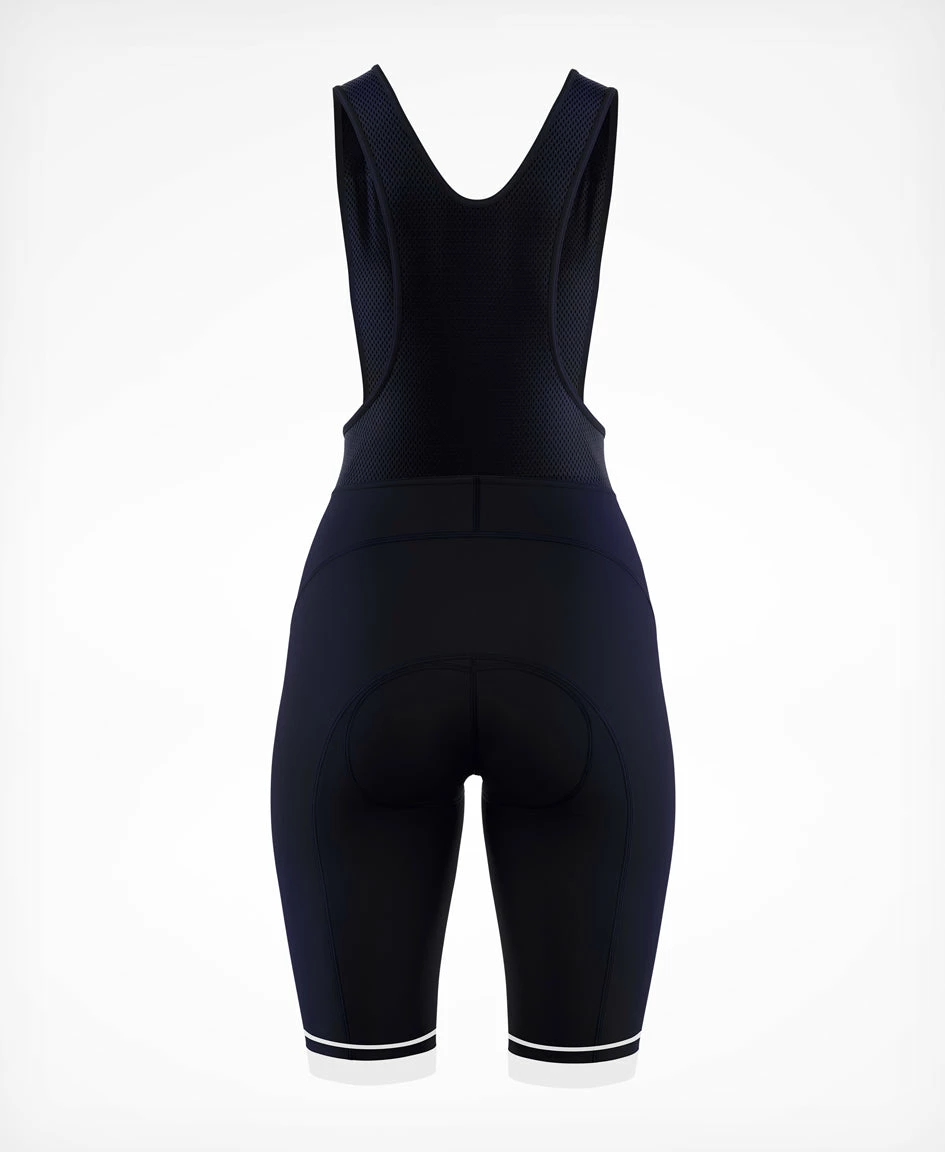 Women's La Fleur Bib Shorts Navy - Women's 2 Women's La Fleur Bib Shorts Navy - Women's - Image 2