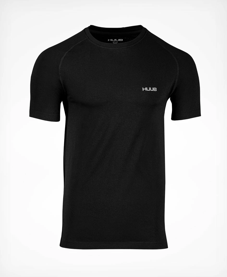 Men's Seamless Short Sleeve Top Black - Men's 1 Men's Seamless Short Sleeve Top Black - Men's