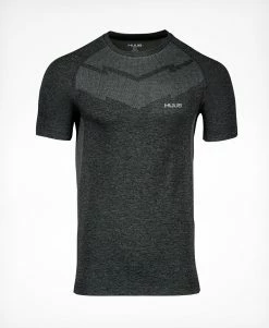 Men's Seamless Short Sleeve Top Grey - Men's