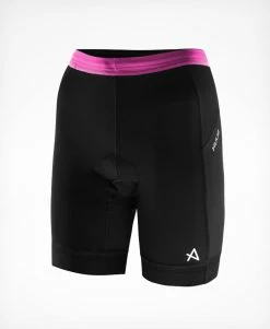 Women's Tana Triathlon Shorts -Triathlon shop TANA Tri Short Black Front 45