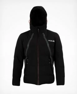 Men's Winter Puffer Jacket - Men's -Triathlon shop Winter Jacket Product Imagery HoodUp Front Studio