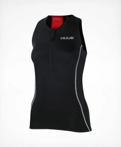 Women's Essential Tri Top - Women's 5 Women's Essential Tri Top - Women's -Triathlon shop Women s ESSENTIAL Tri Top Black Front 45