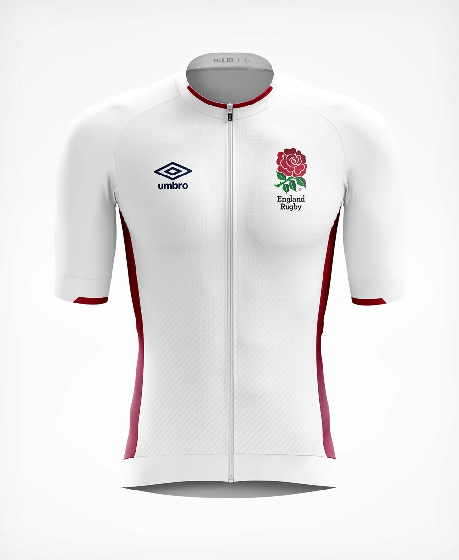 UNISEX England Rugby Short Sleeve Jersey White/Red 1 UNISEX England Rugby Short Sleeve Jersey White/Red